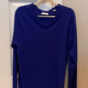 Scotch & Soda Men’s Wool V-neck Sweater - Size Large